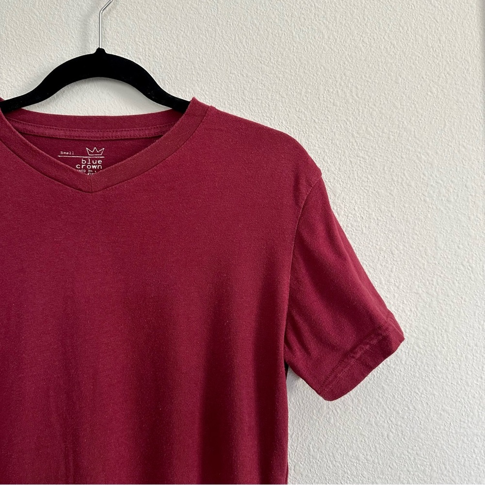 Maroon V-Neck